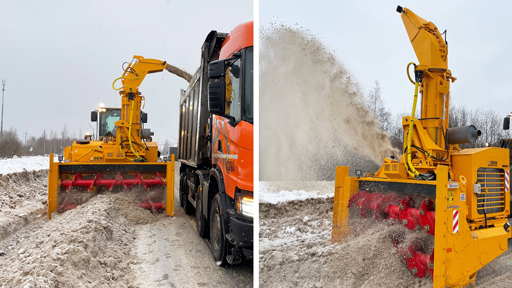 Снегоуборочная машина ДЭМ 133 Снегоуборочная машина ДЭМ 133