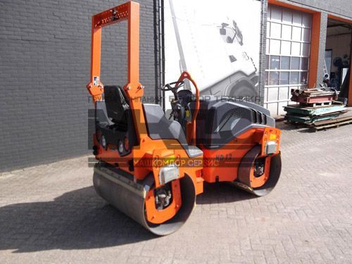 Самоходный двухвальцевый каток HAMM HD 12 VV
