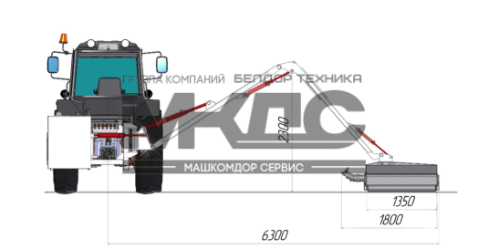 Косилка ЕМ-1.3
