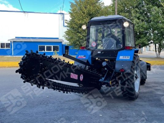 Траншеекопатель ЭЦУ-150 с баровым рабочим органом