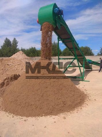 Передвижной комплекс для приготовления песчано-соляной смеси и смешивания сыпучих материалов