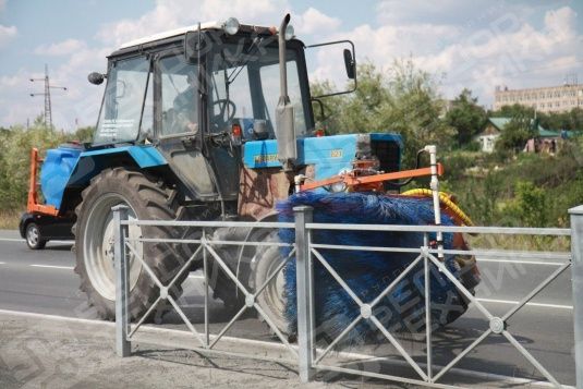 Щетка для барьерных ограждений ЩБ-2,5