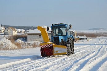 Снегоочиститель фрезерно-роторный ДЭМ-124