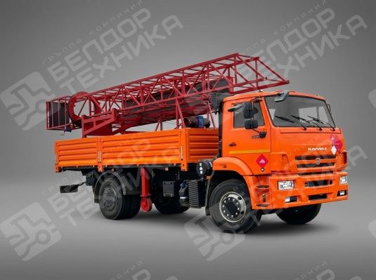 Платформа мостовая гидравлическая (11 м) на базе шасси