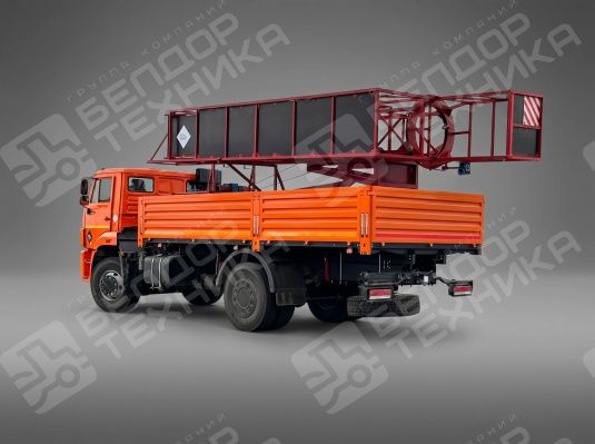 Платформа мостовая гидравлическая (11 м) на базе шасси