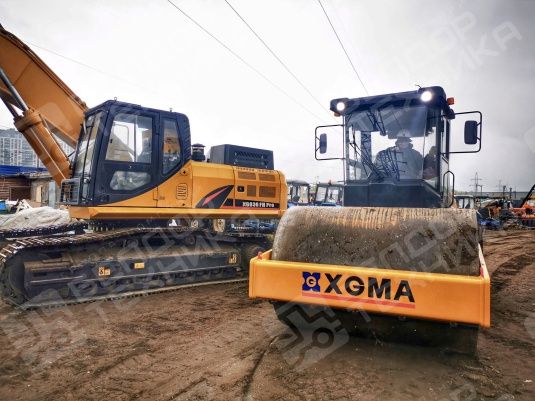 Грунтовый каток XGMA XG614H