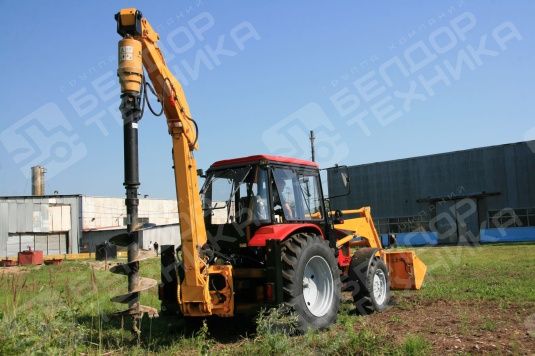 Экскаватор-погрузчик ДЭМ-1143