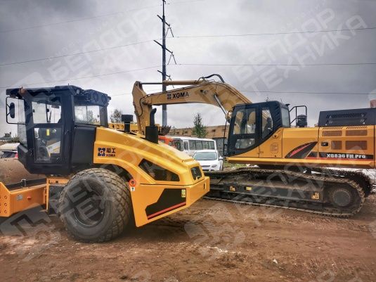 Грунтовый каток XGMA XG614H