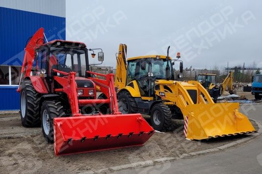 Экскаватор-погрузчик ДЭМ-1143