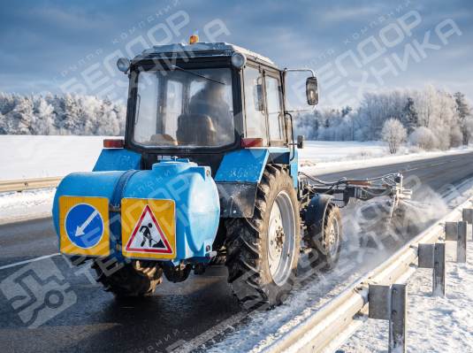 Щетка для барьерных ограждений ЩБ-2,5