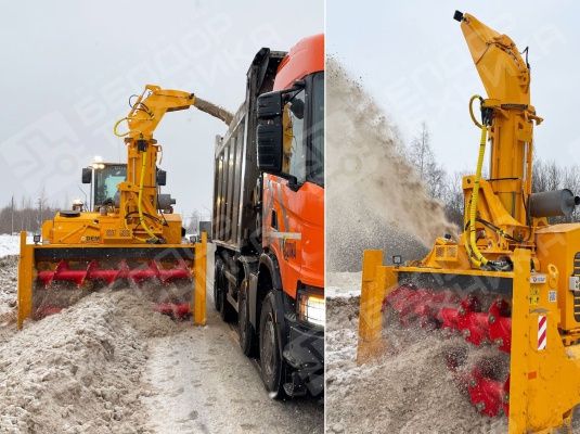 Снегоочиститель шнекороторный ДЭМ-133